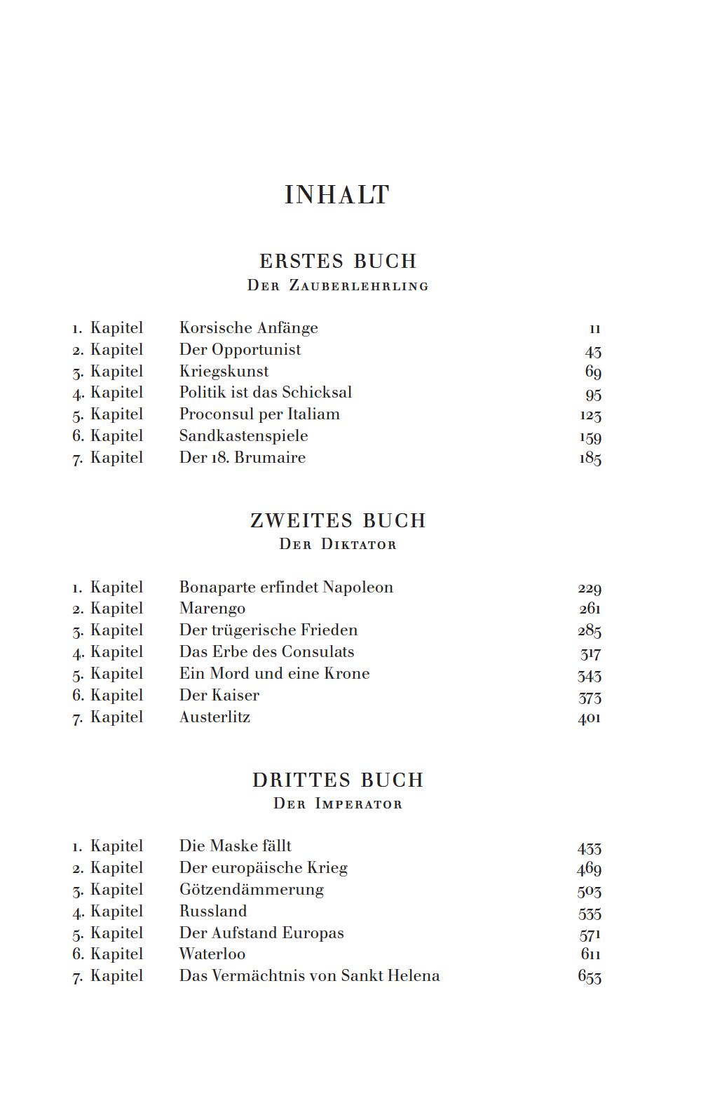 Table of Contents